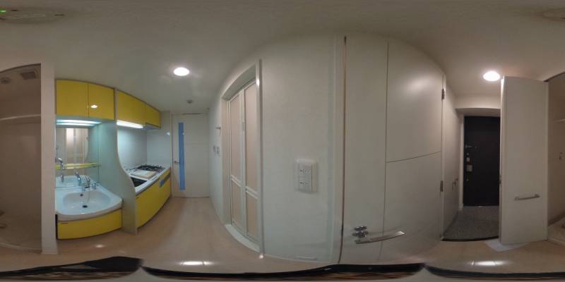 パノラマ画像洗面所