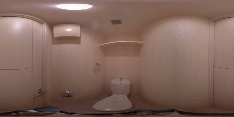 パノラマ画像トイレ