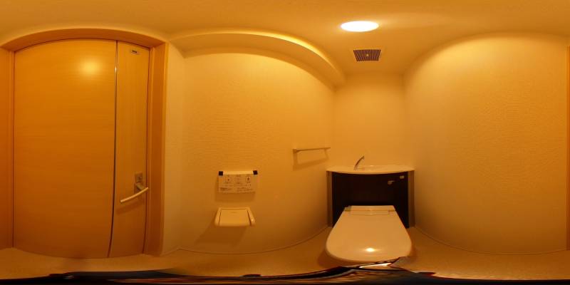 パノラマ画像トイレ