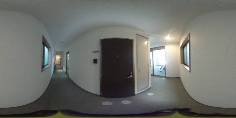 パノラマ画像玄関