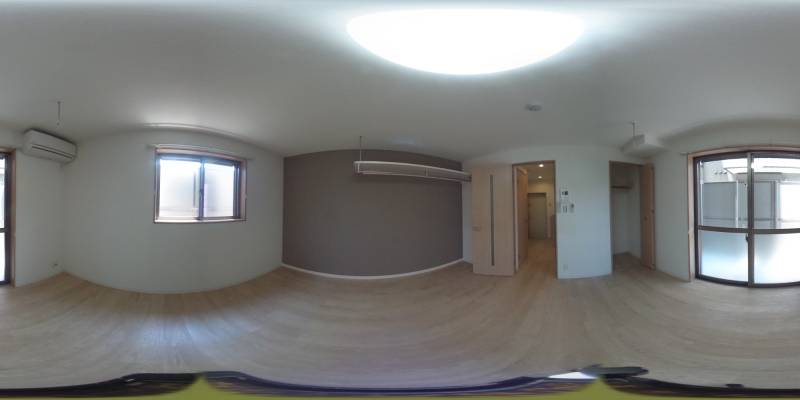 パノラマ画像洋室