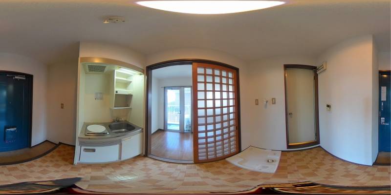 パノラマ画像玄関