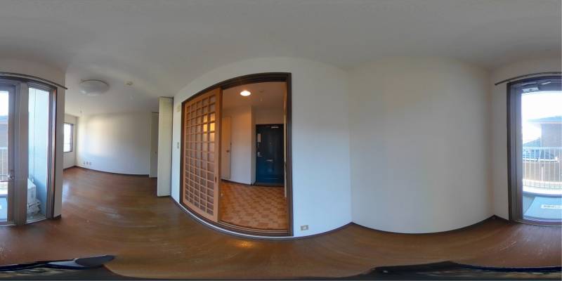 パノラマ画像洋室