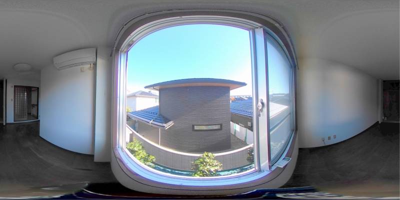 パノラマ画像洋室