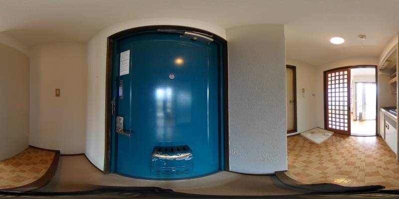 パノラマ画像玄関