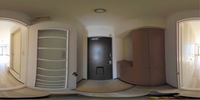 パノラマ画像玄関