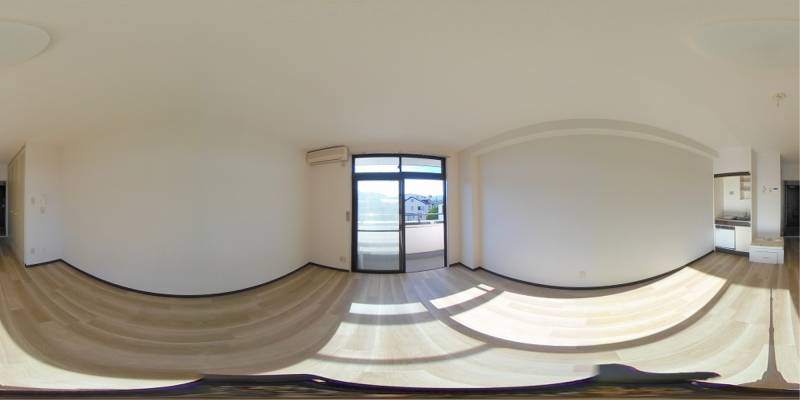 パノラマ画像洋室