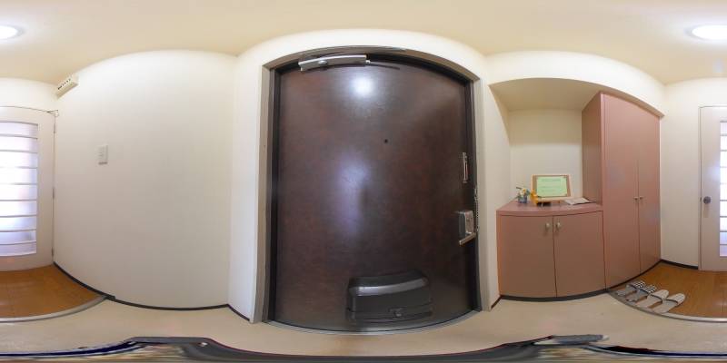 パノラマ画像玄関