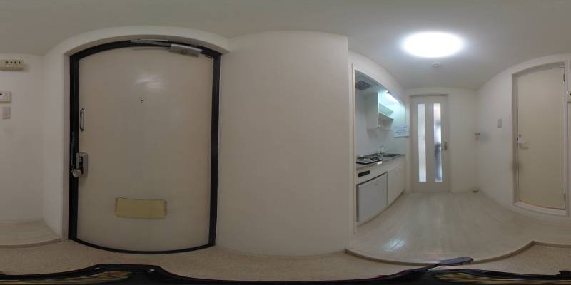 パノラマ画像玄関