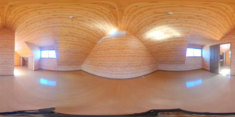 パノラマ画像洋室