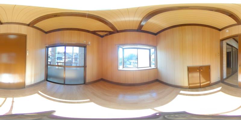 パノラマ画像洋室