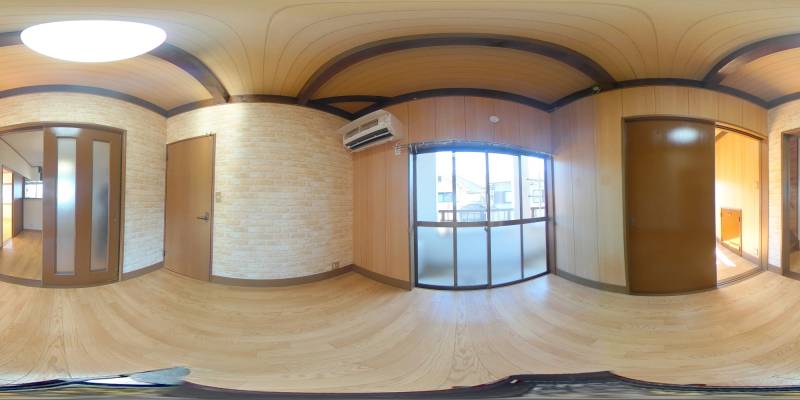 パノラマ画像洋室