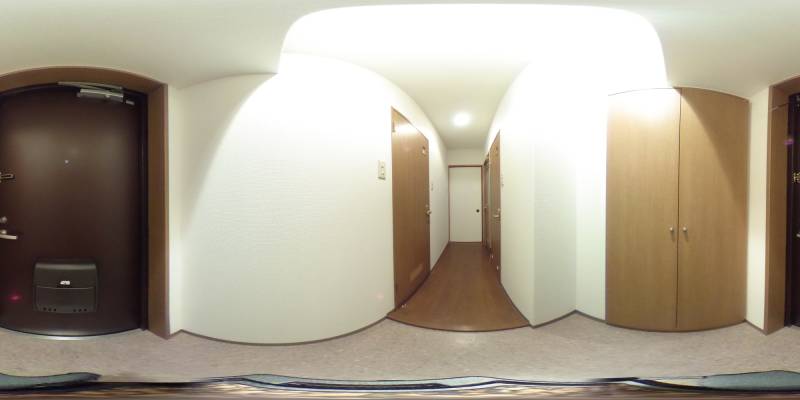 パノラマ画像玄関