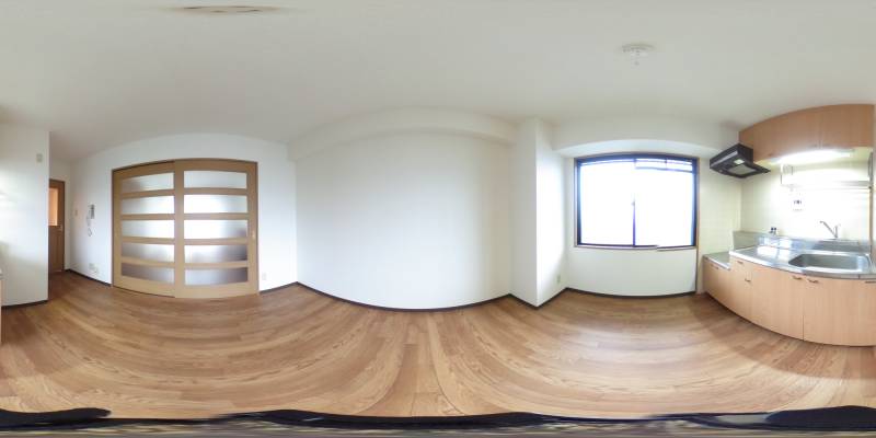 パノラマ画像リビング