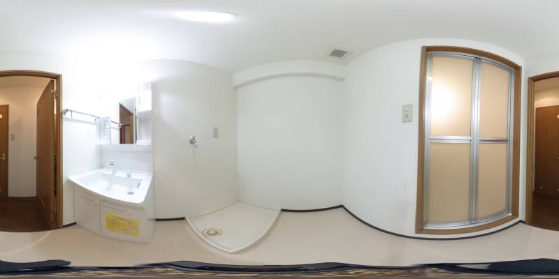 パノラマ画像洗面所