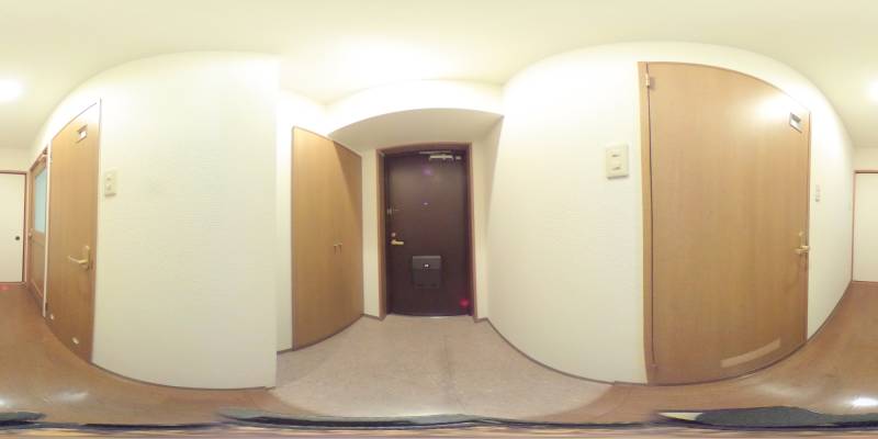 パノラマ画像玄関