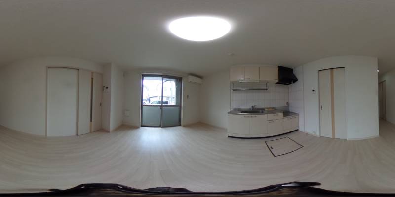 パノラマ画像リビング