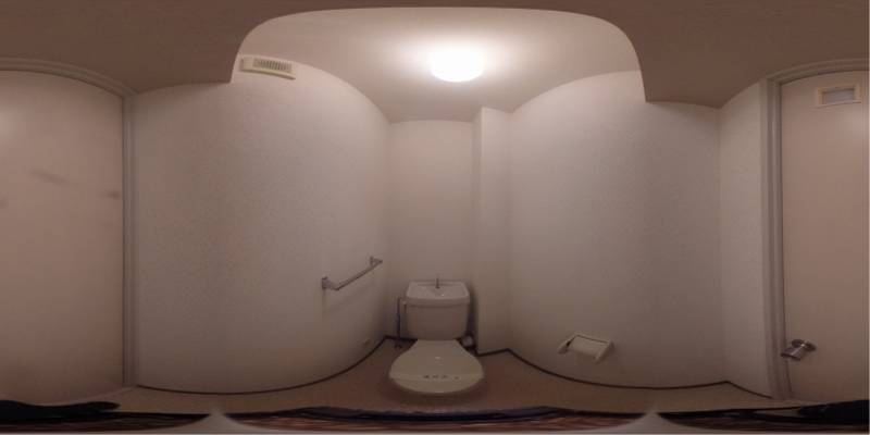 パノラマ画像トイレ