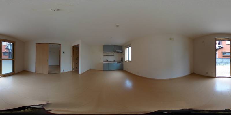 パノラマ画像リビング