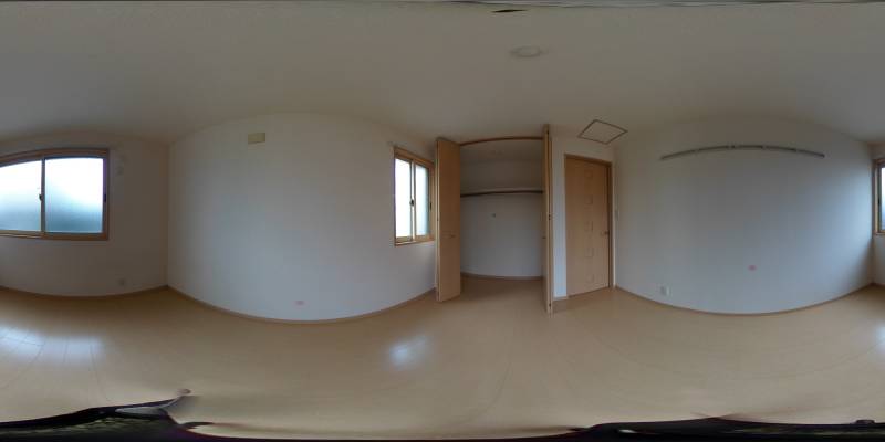 パノラマ画像洋室