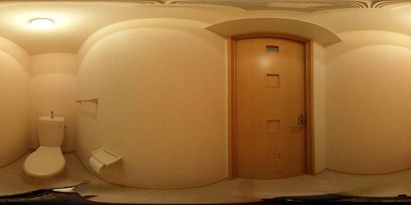 パノラマ画像トイレ