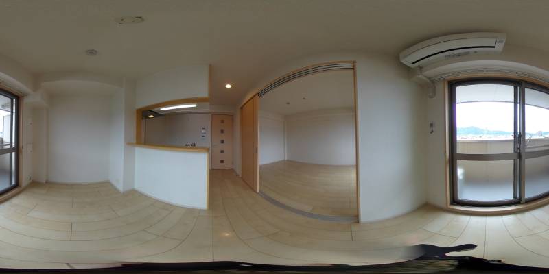 パノラマ画像洋室