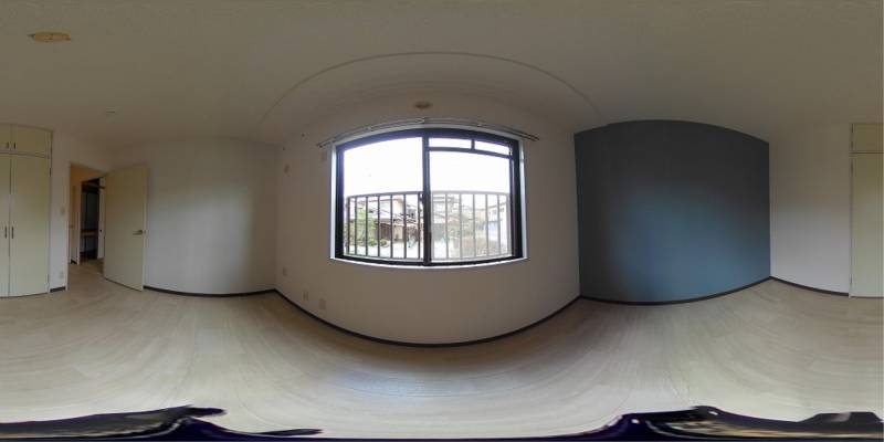 パノラマ画像洋室