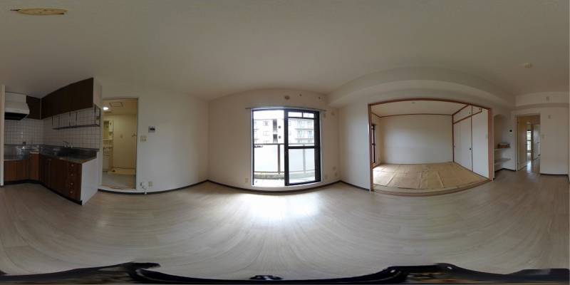 パノラマ画像洋室