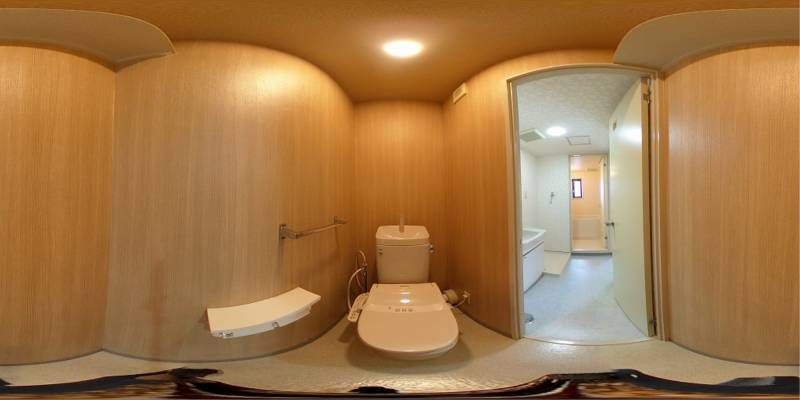 パノラマ画像トイレ