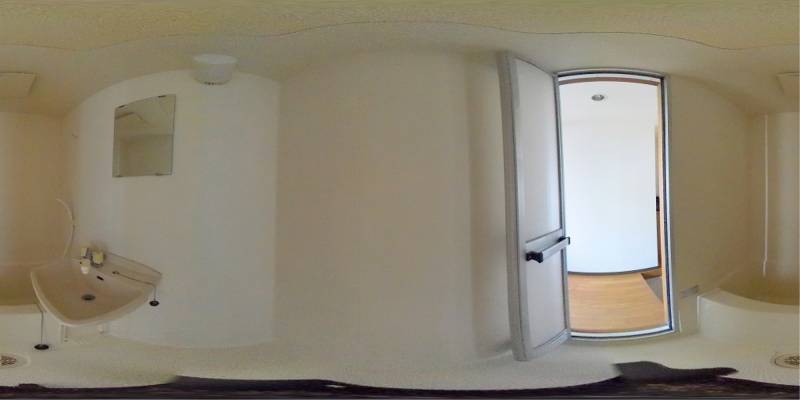 パノラマ画像バスルーム