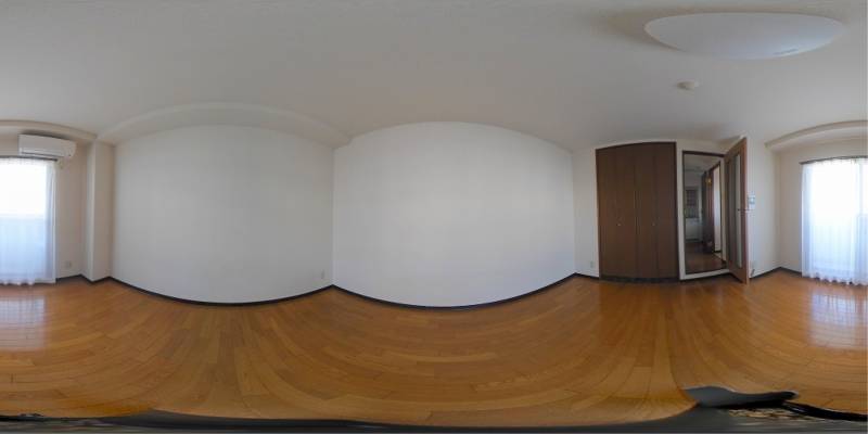 パノラマ画像洋室