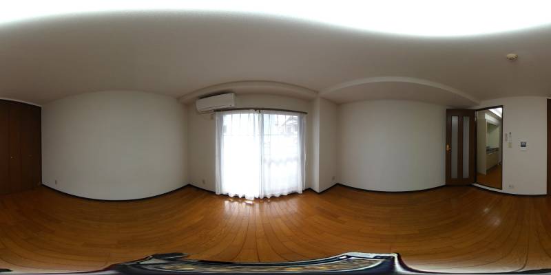 パノラマ画像洋室