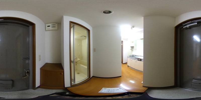 パノラマ画像玄関