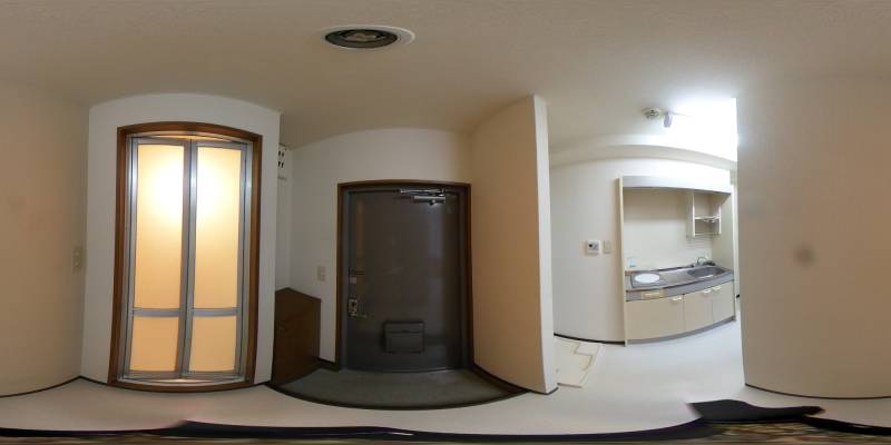 パノラマ画像玄関