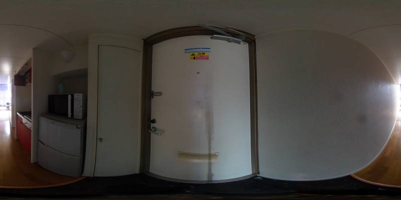 パノラマ画像玄関