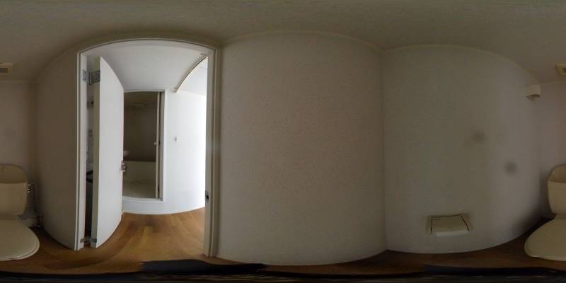 パノラマ画像トイレ