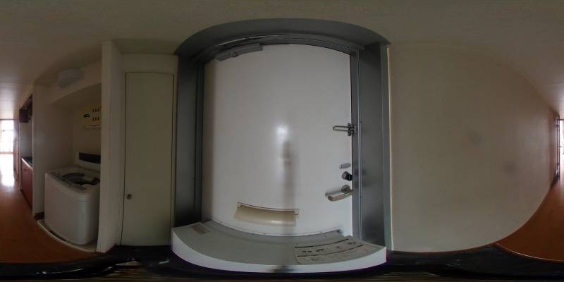 パノラマ画像玄関