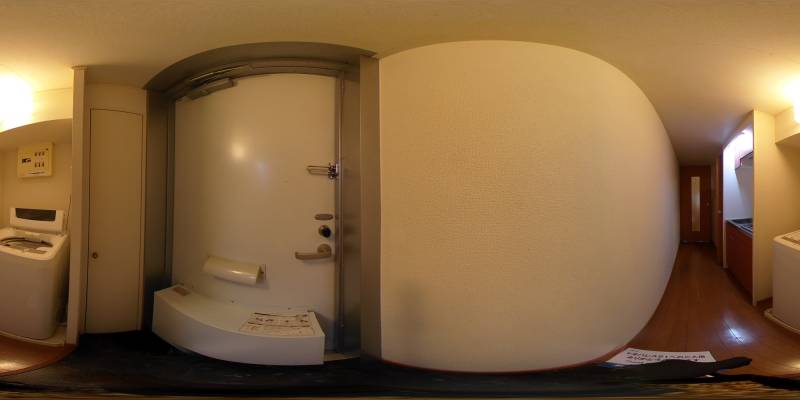 パノラマ画像玄関