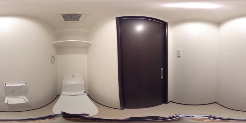 パノラマ画像トイレ