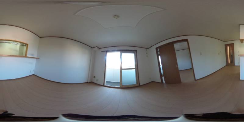 パノラマ画像リビング