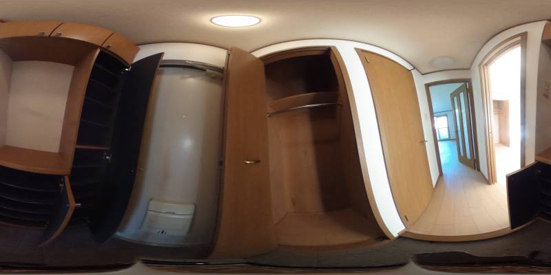 パノラマ画像玄関