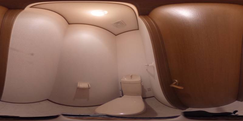 パノラマ画像トイレ