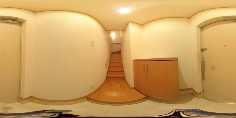 パノラマ画像玄関