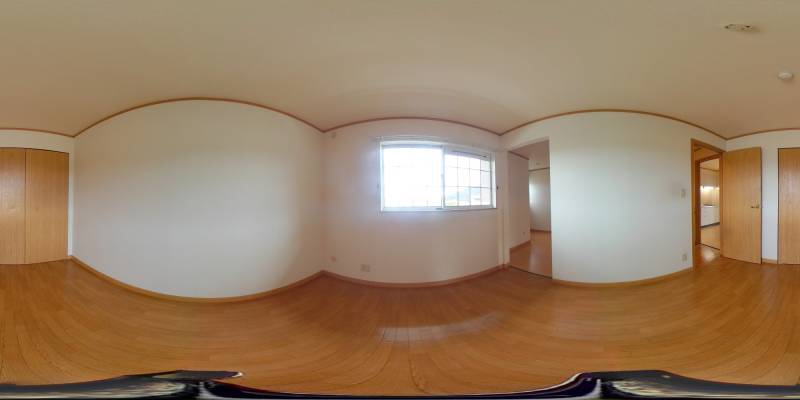 パノラマ画像洋室