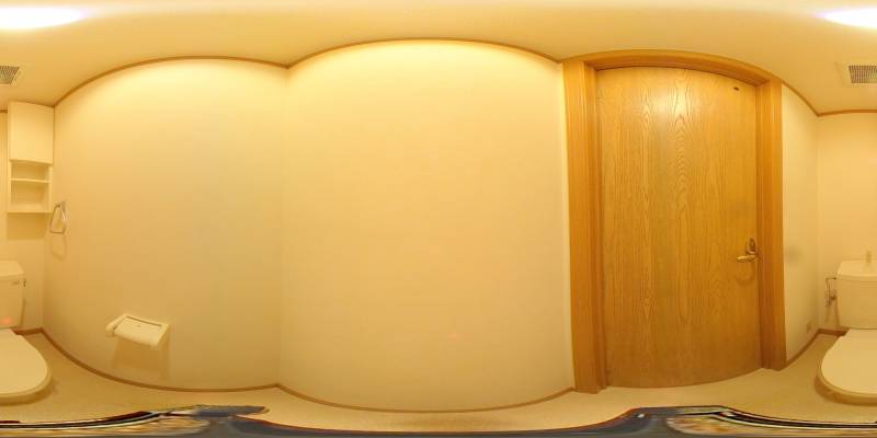 パノラマ画像トイレ