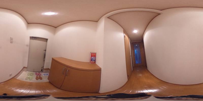 パノラマ画像玄関