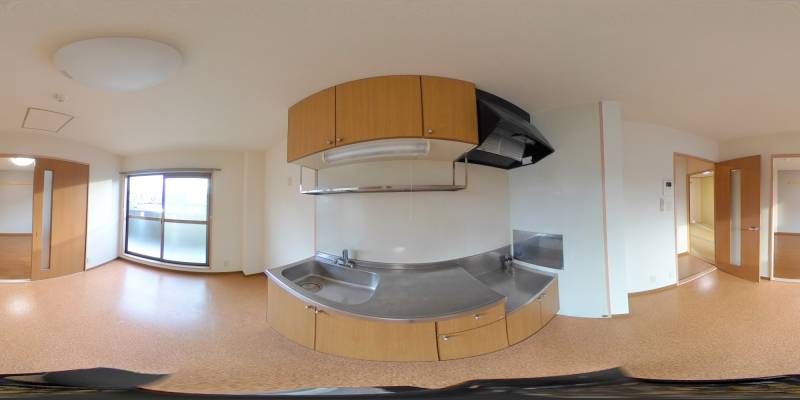 パノラマ画像キッチン