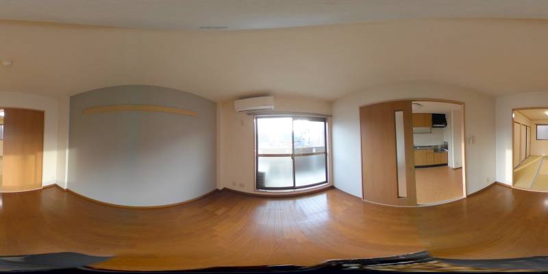 パノラマ画像洋室