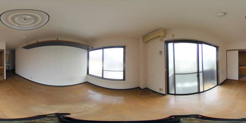 パノラマ画像洋室