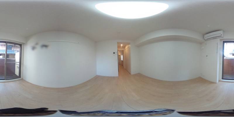 パノラマ画像洋室